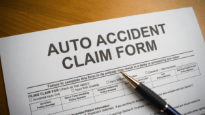 car accident claim form
